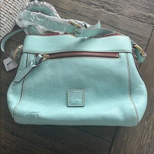 NWT Dooney and Bourke Allison Crossbody pale blue